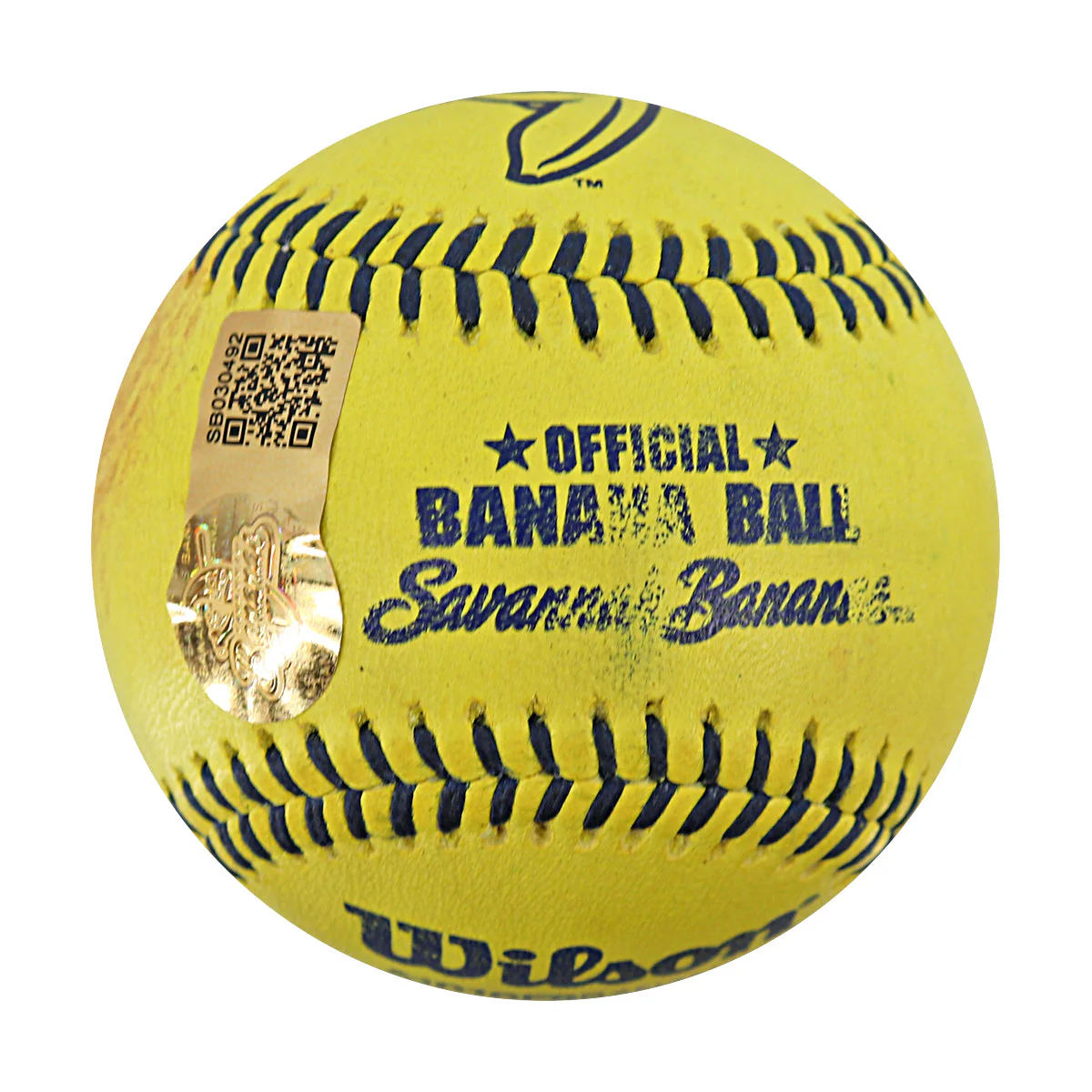 Noah Niznik Autographed Game Used Banana Ball w/Case 8.1.25 Camden Yards  - Image 3