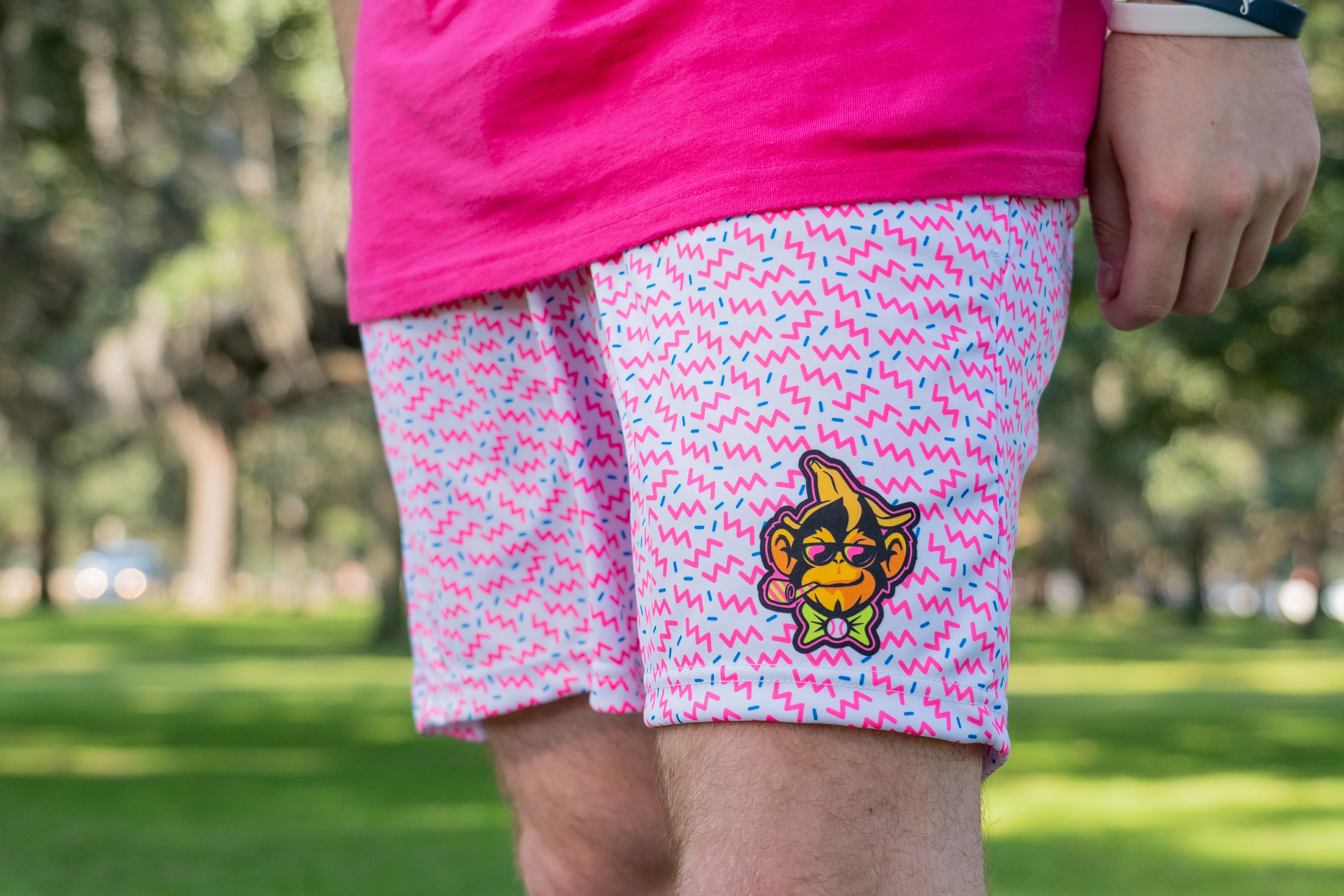 Party Animals EvoShield Confetti Shorts - White - Image 4