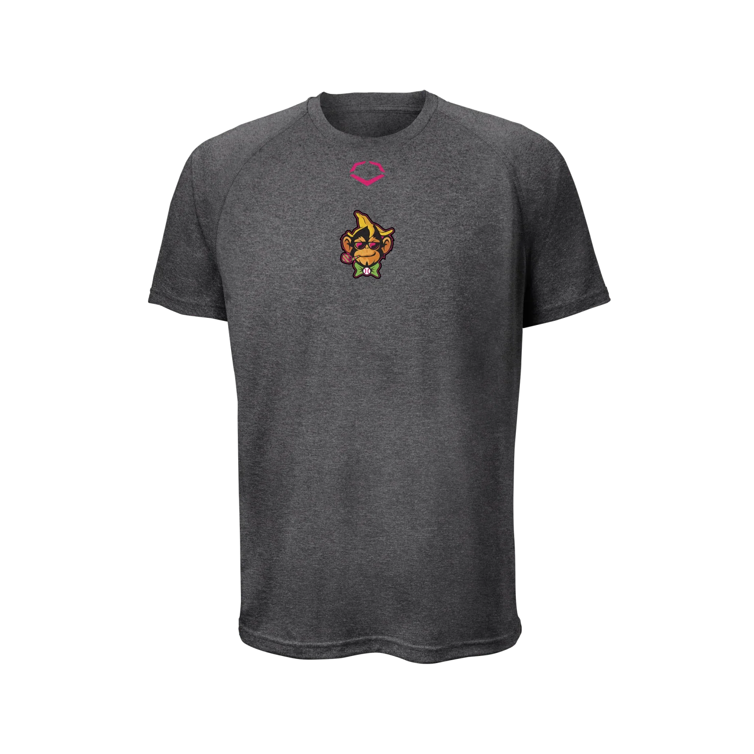 Party Animals EvoShield Short Sleeve Tech Tee - Charcoal Gray