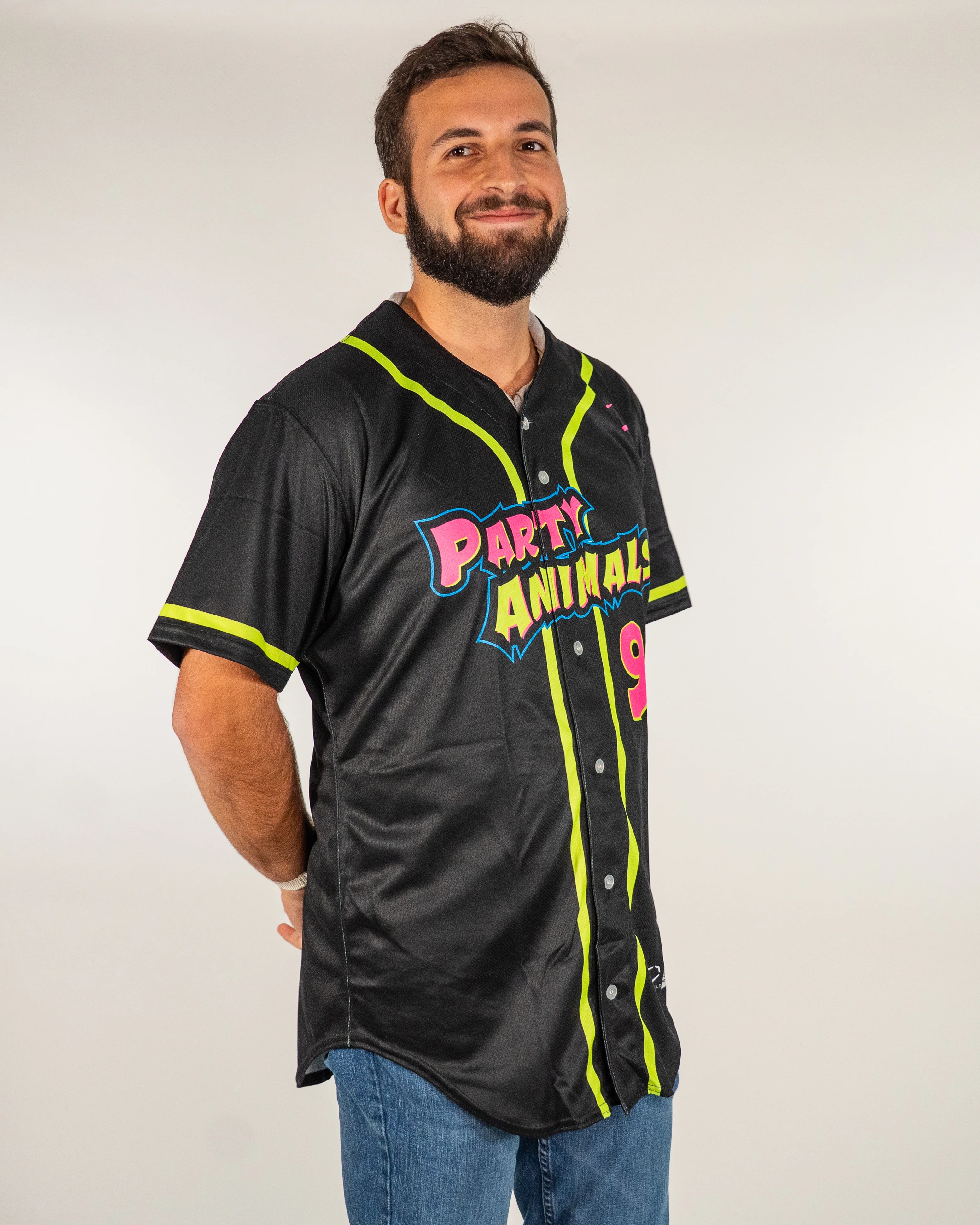 Party Animals EvoShield Short Sleeve Jersey - Black - Image 4