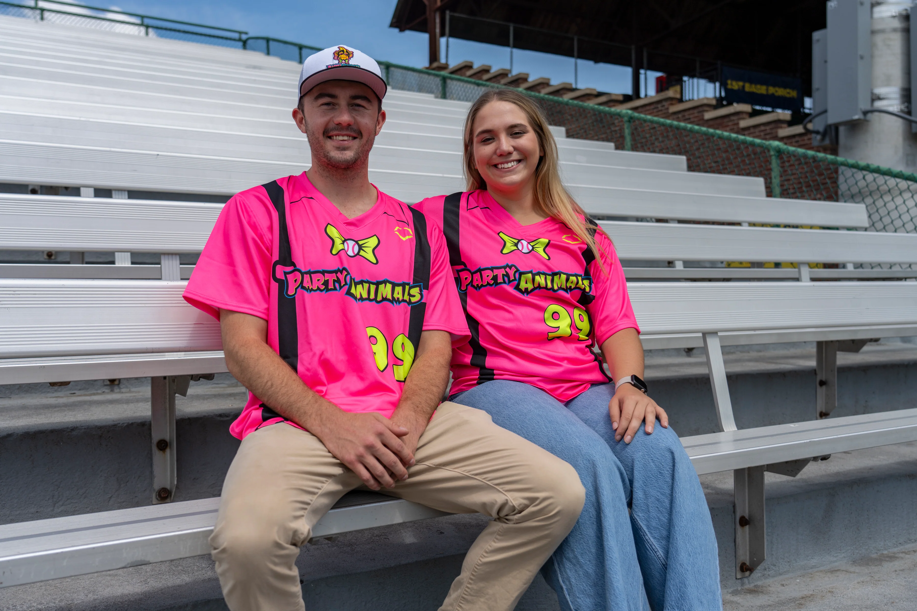 Party Animals EvoShield Short Sleeve Jersey - Pink Suspenders - Image 4