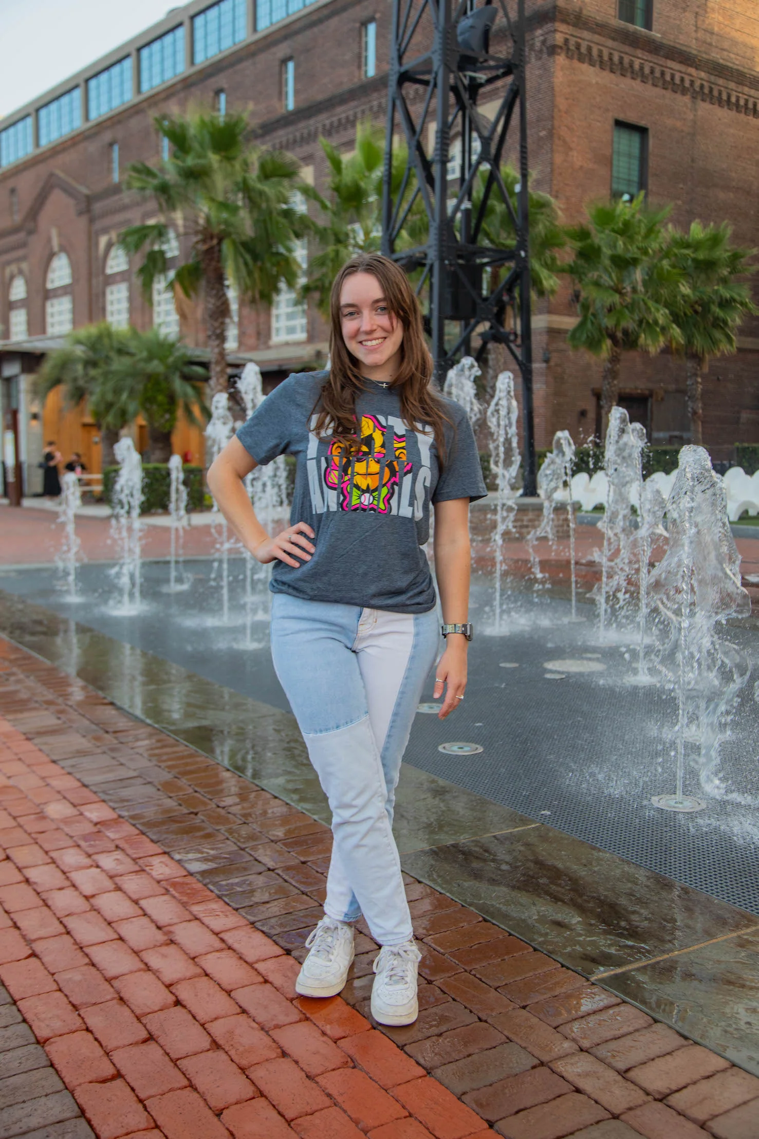 Party Animals Short Sleeve Knockout Tee - Gray - Image 3