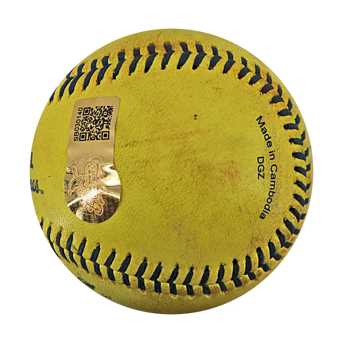 Reese Alexiades Autographed Game Used Banana Ball 5.30.25 Angel Stadium - Image 5