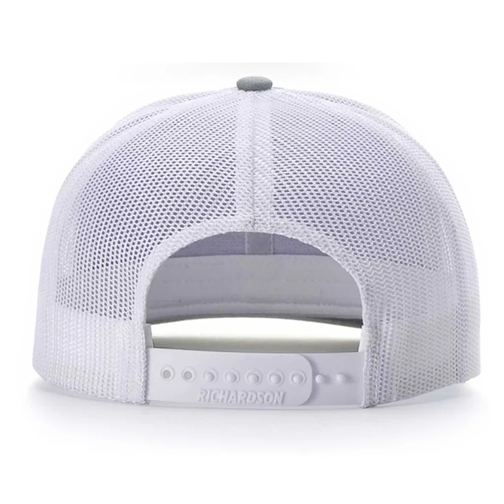 Bananas Richardson 112 Adjustable Trucker Hat - Gray/White - Image 3