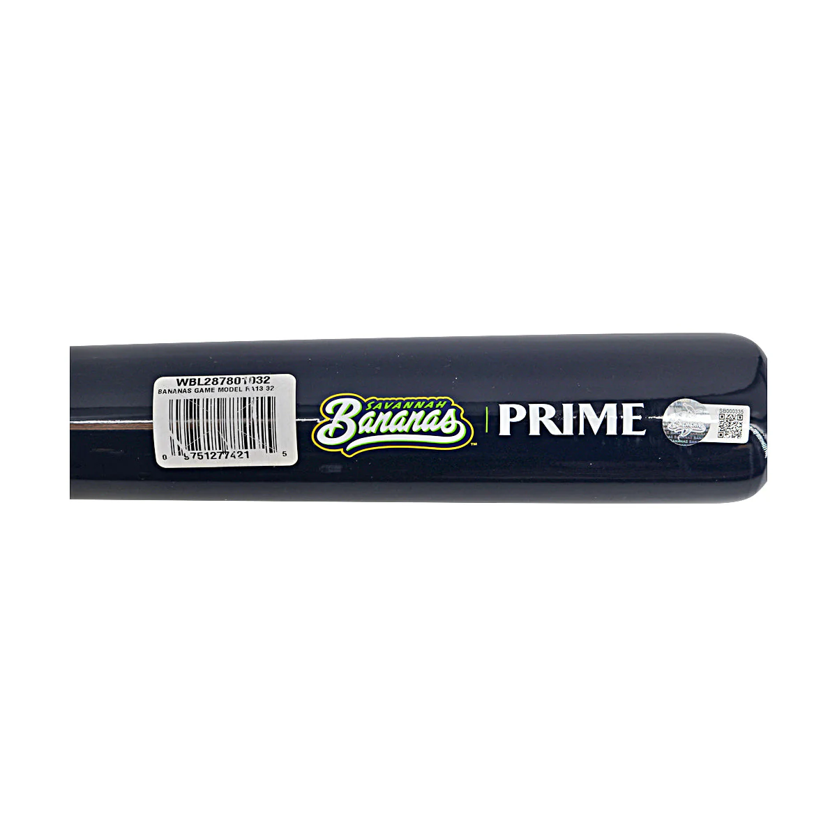 Robert Anthony Cruz Savannah Bananas Autographed Inscribed 'Go Bananas' LS RA13 Game Model 2025 Bat - Image 6