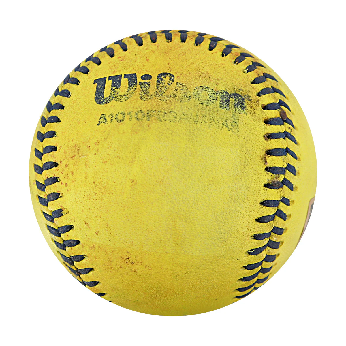 Ron Franklin Jr Autographed Inscribed Game Used Banana Ball w/Case 8.2.25 Camden Yards - Image 6