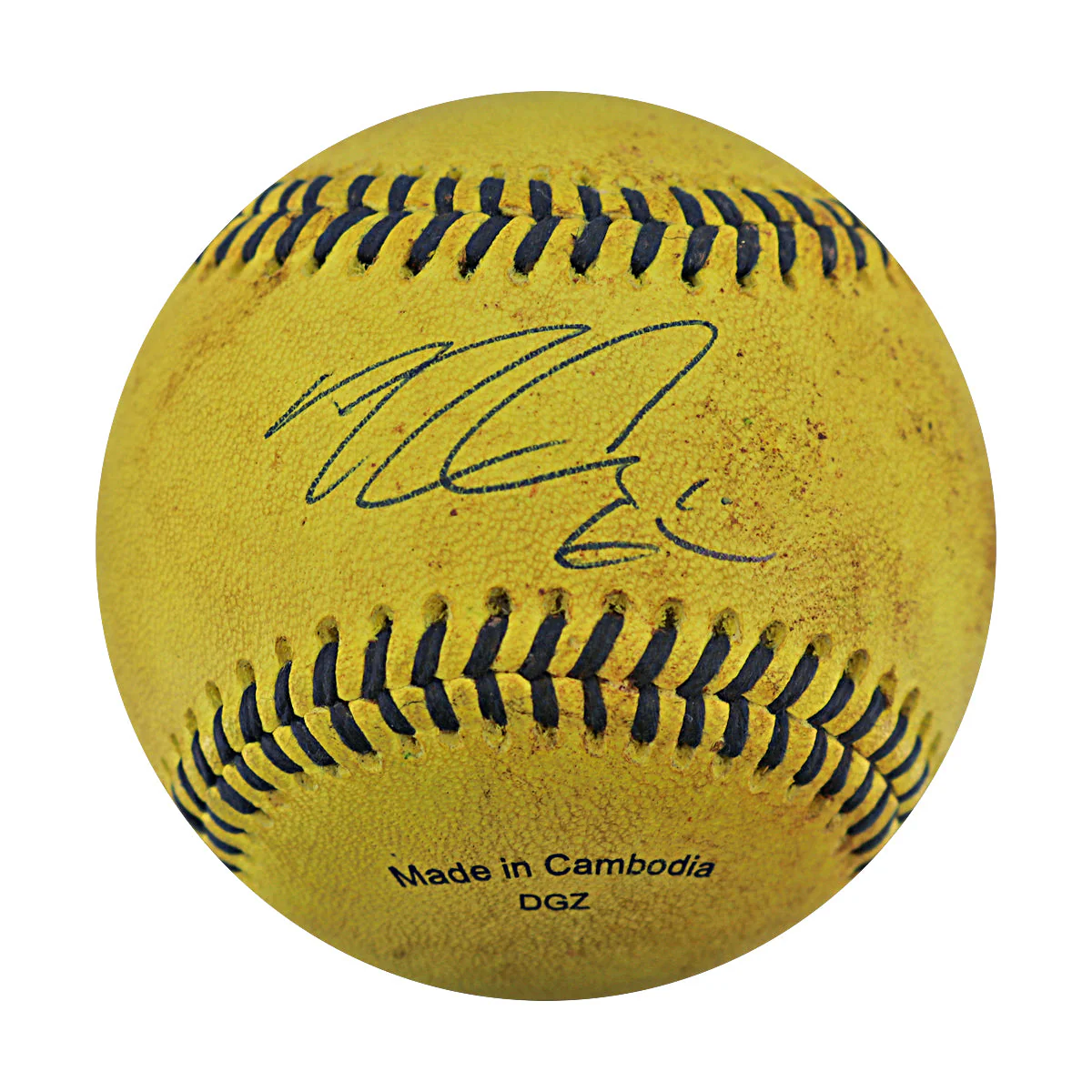 Ryan Cox Autographed Game Used Banana Ball 5.31.25 Angel Stadium