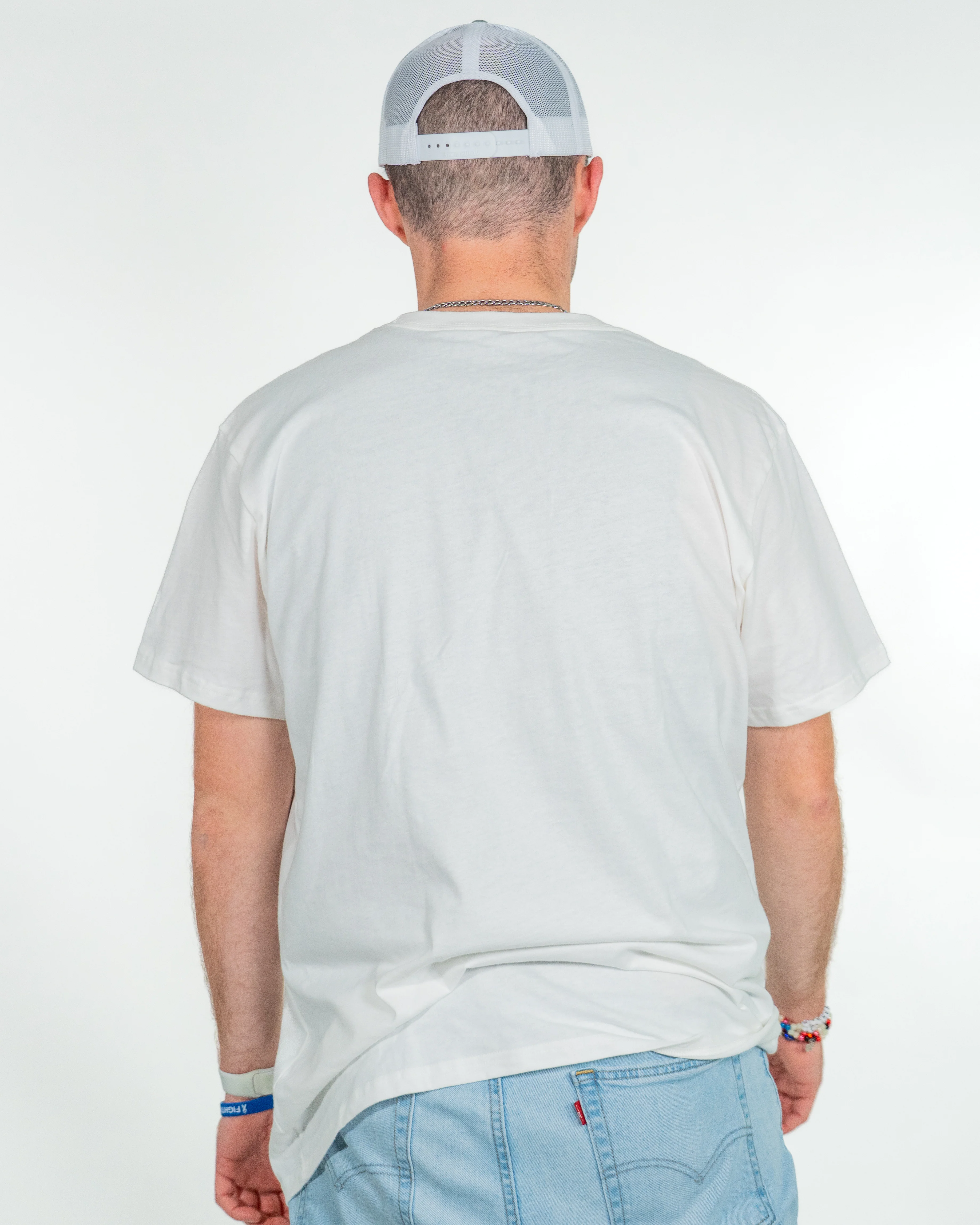 Bananas Split EvoShield Logo Tee - Vintage White - Image 4