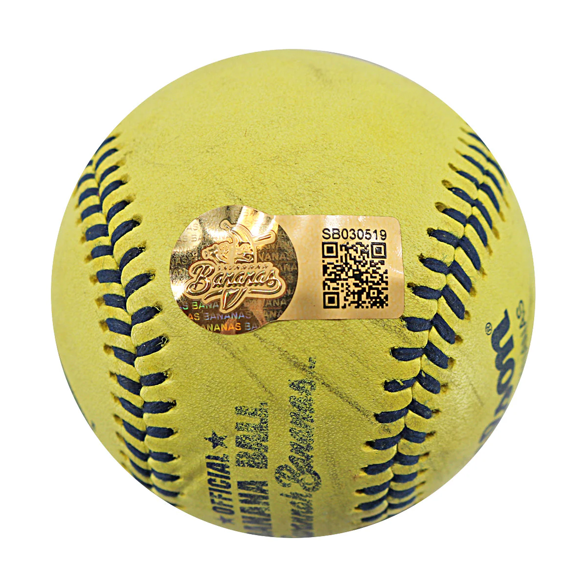 Sean Casey Signed Inscribed GU Banana Ball 6.13.25 Great American Ball Park  - Image 5