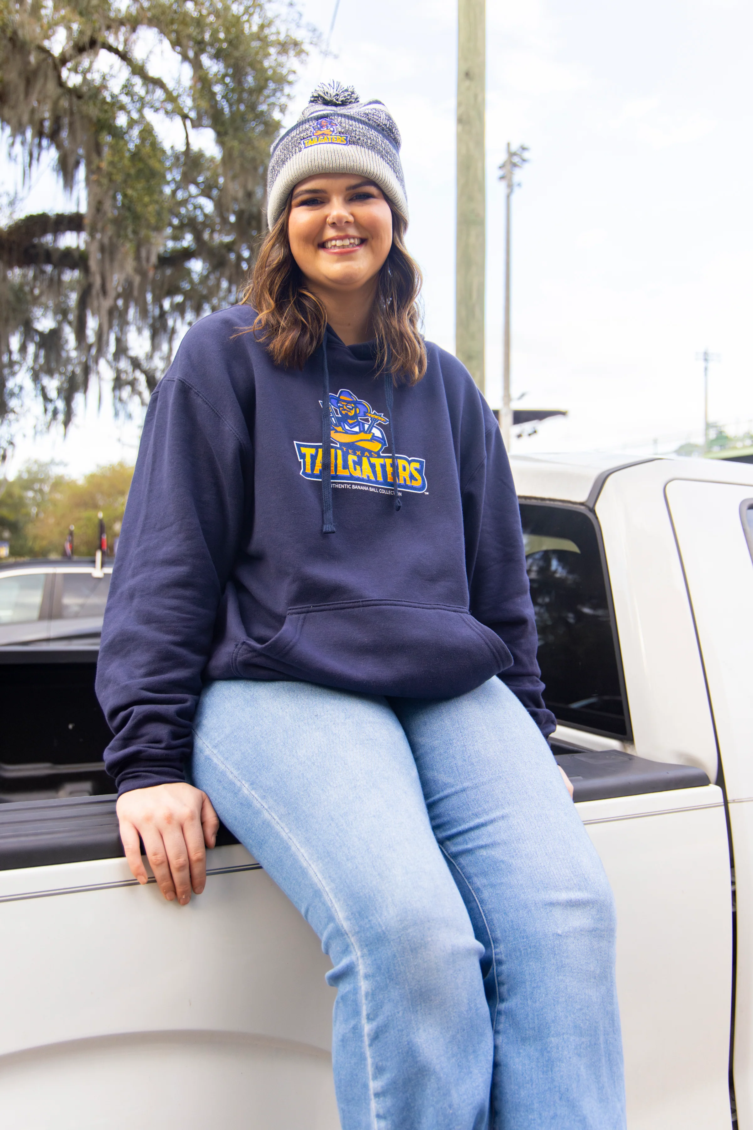 Tailgaters Classic Hoodie - Navy - Image 3