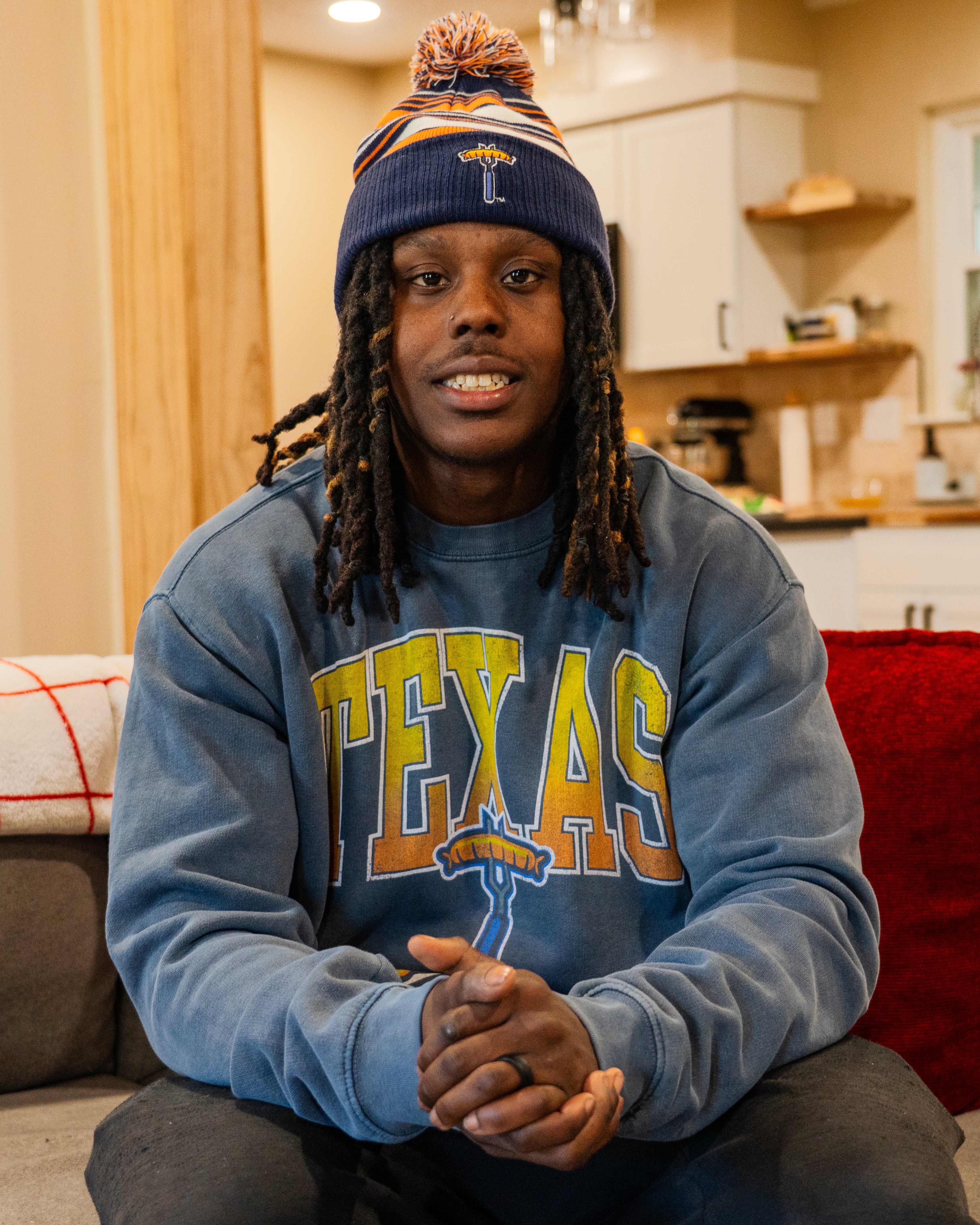 Tailgaters Classic Striped Beanie - Image 3