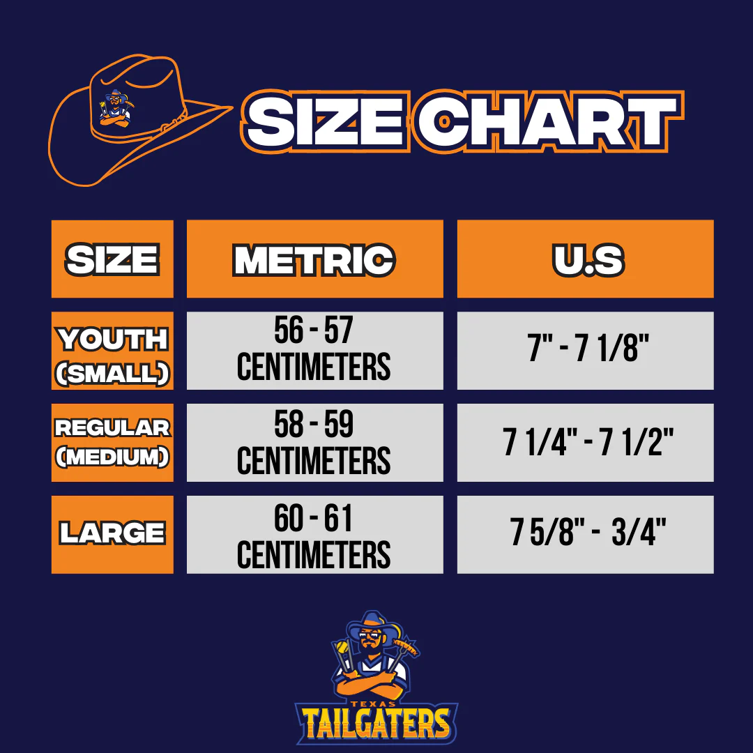 Tailgaters Cowboy Snapback - Navy/White - Image 4