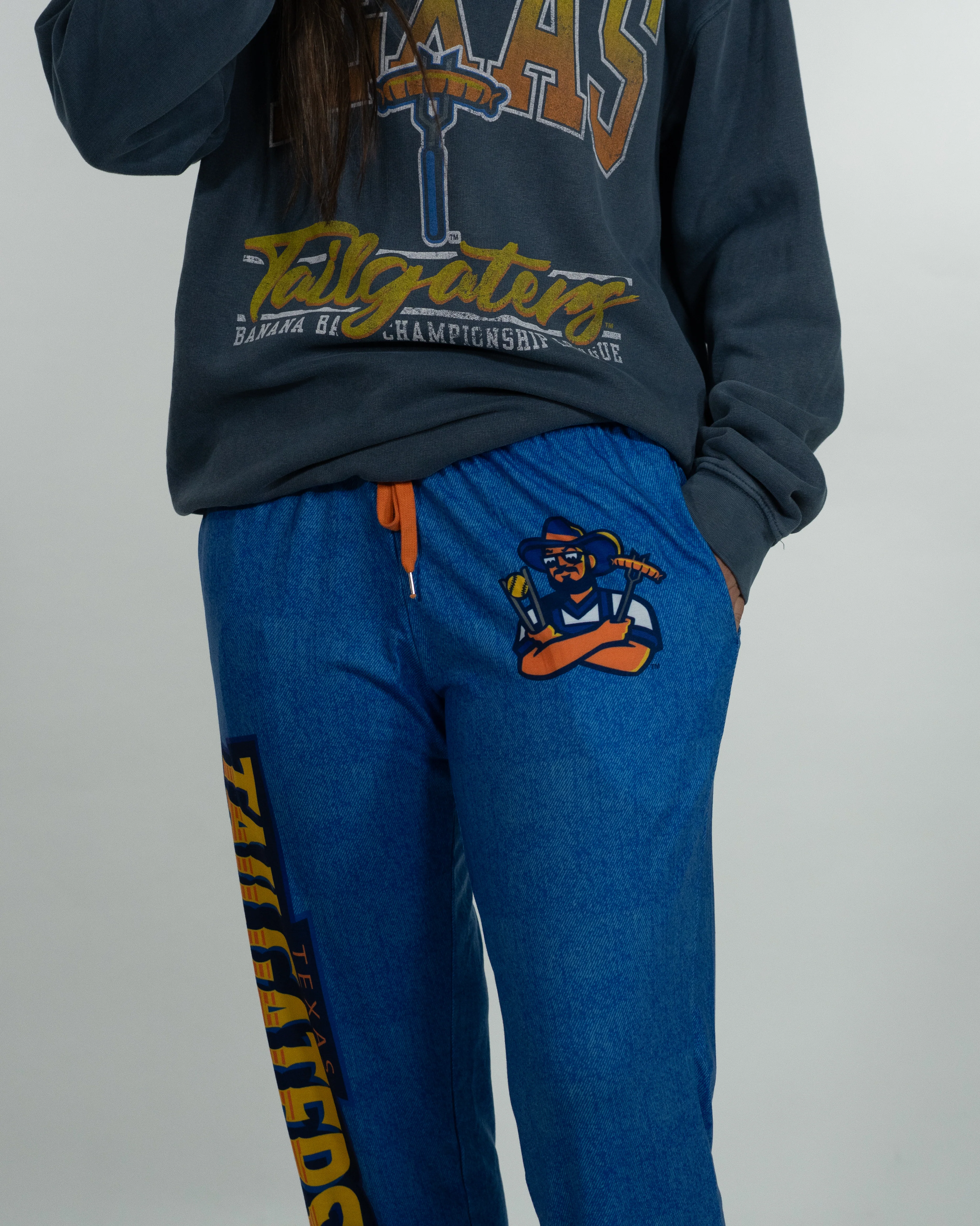 Tailgaters Denim Pajama Bottoms - Image 6