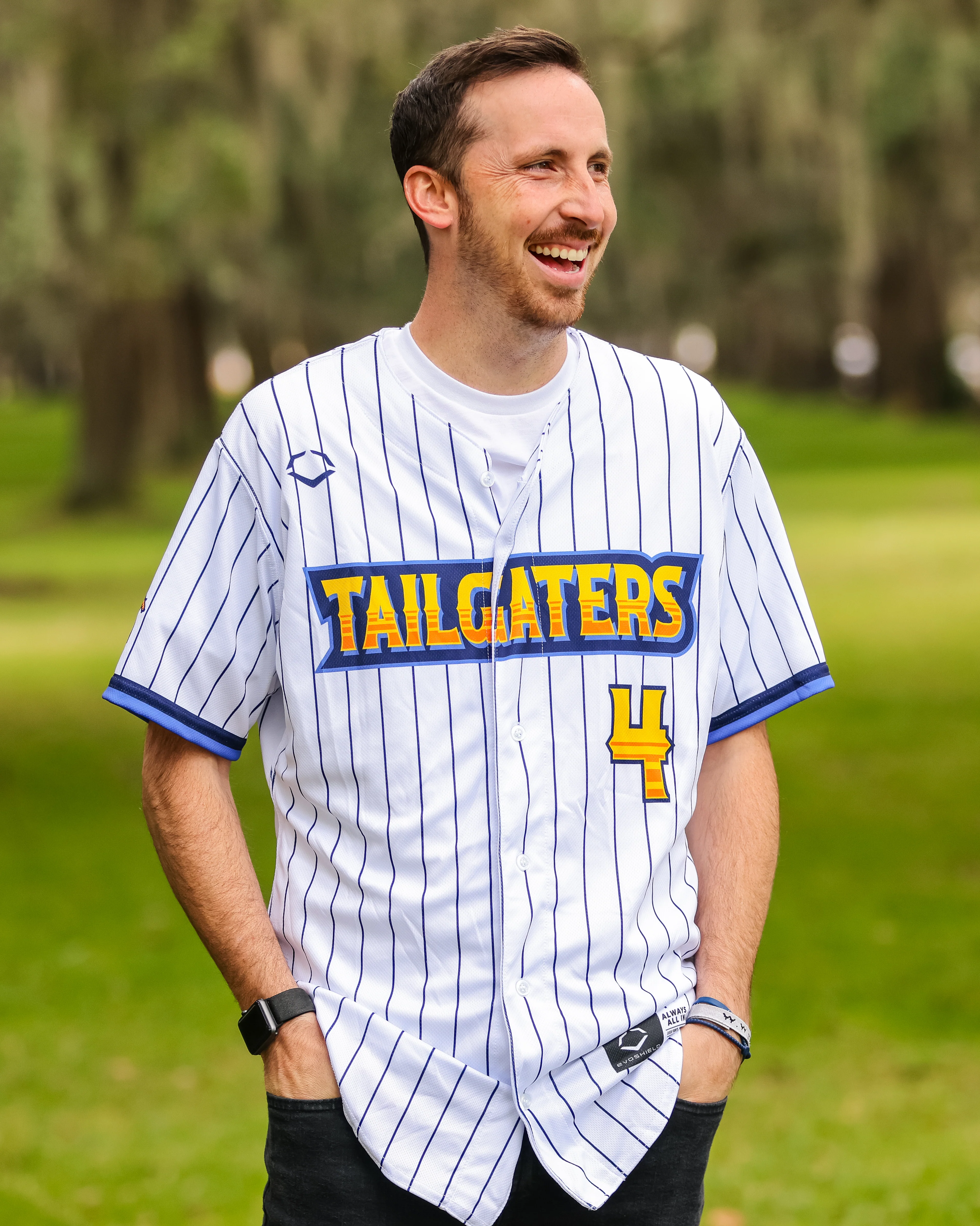 Tailgaters EvoShield BBCL Jersey - Pinstripe - Image 4