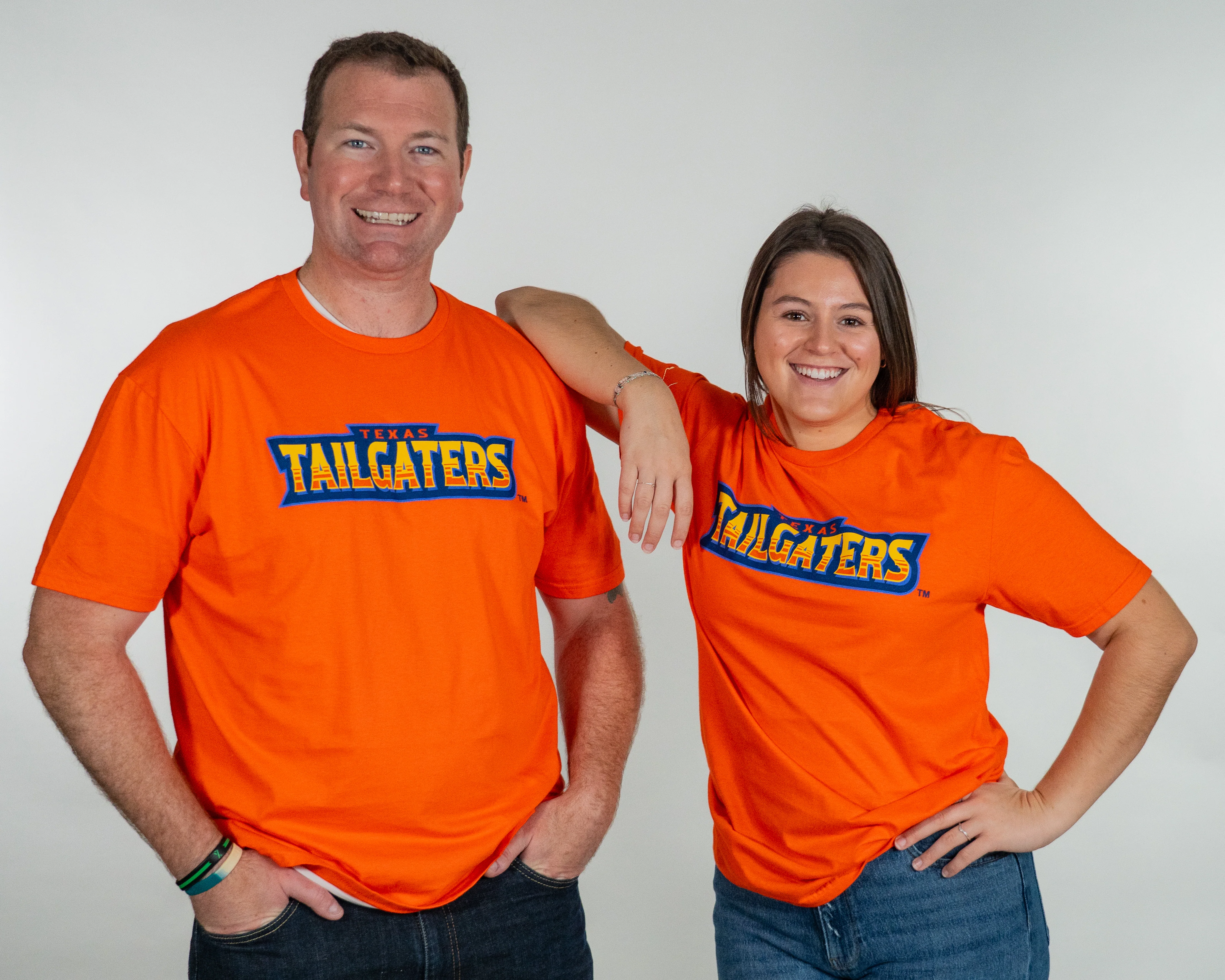 Tailgaters Wordmark T-Shirt - Orange - Image 6