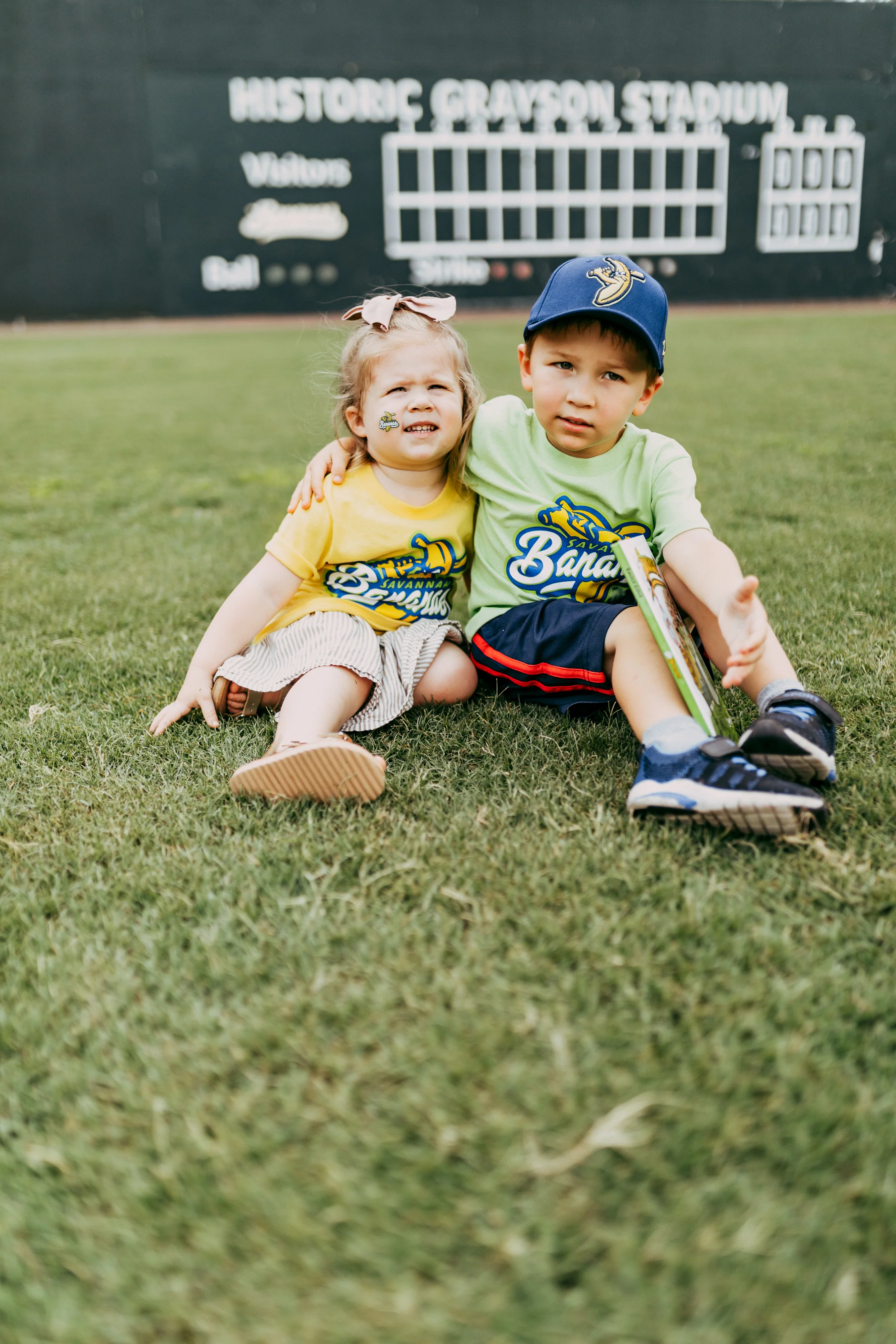 TODDLER Bananas Short Sleeve Primary Logo Tee - Yellow - Image 2