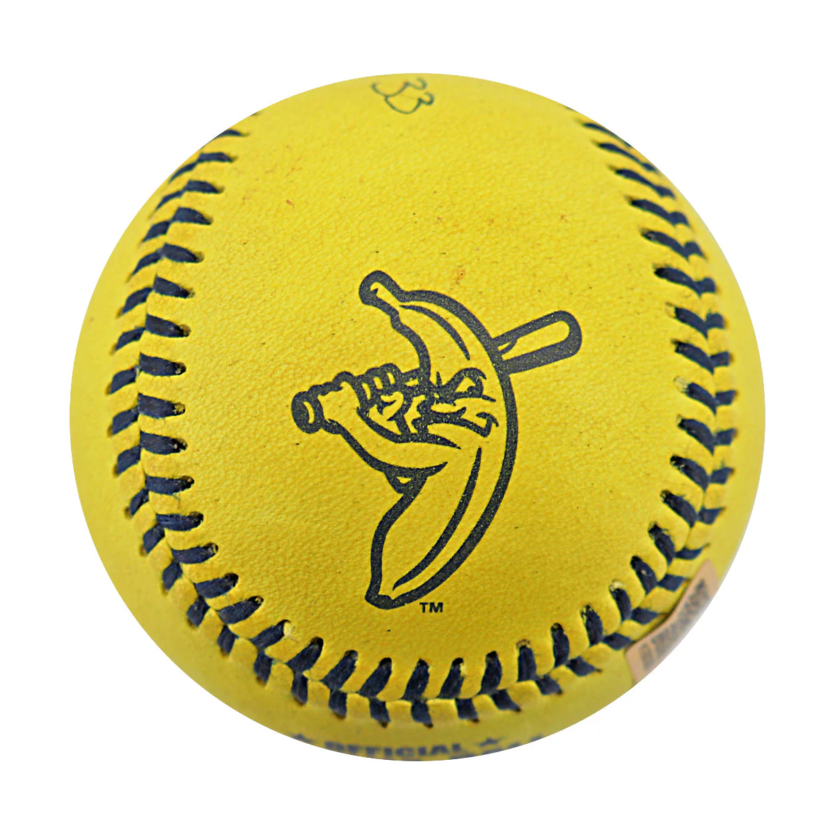 Tre Jones Autographed Game Used Banana Ball w/Case 6.14.25 Great American Ball Park - Image 5