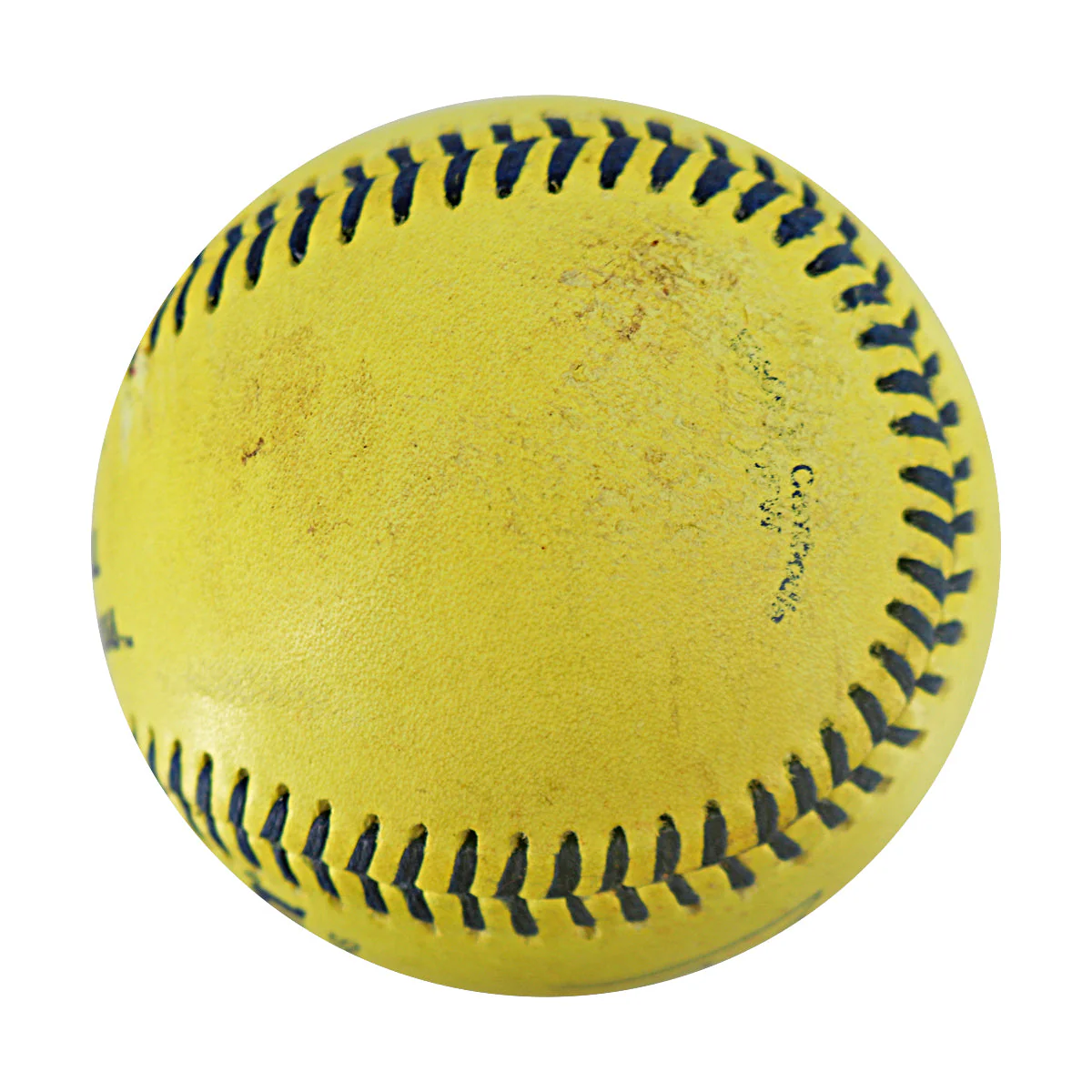 Ubaldo Jiminez Bananas Autographed Official Banana Ball w/Case 8.9.25 Coors Field  - Image 5