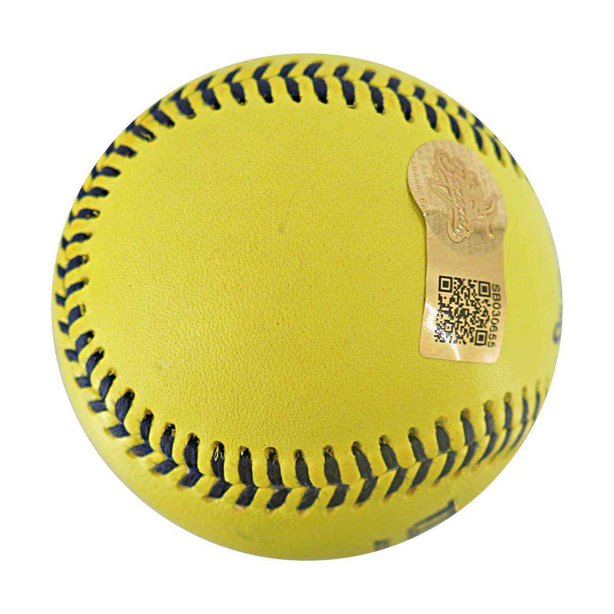 Vinny Castillo Bananas Autographed Official Banana Ball 8.9.25 Coors Field  - Image 5