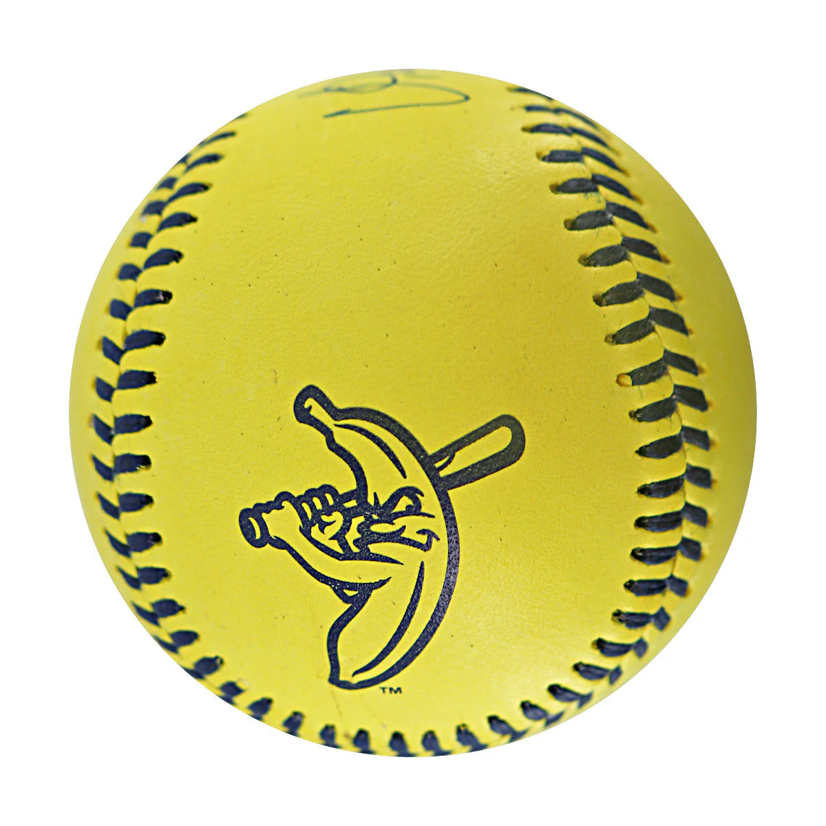 Vinny Castillo Bananas Autographed Official Banana Ball w/Case 8.9.25 Coors Field  - Image 3