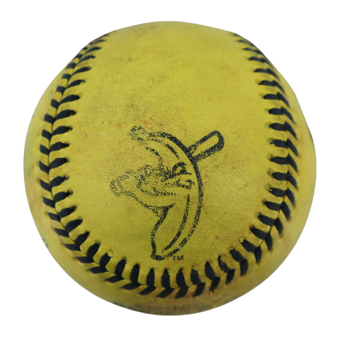 Walter Jones Bananas Autographed Inscribed Game Used Official Banana Ball 9.19.25 T-Mobile Park, Seattle, WA  - Image 3