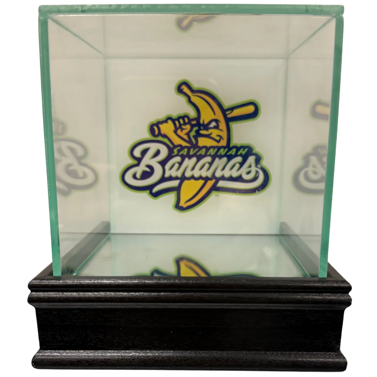 Wilson Ramos Autographed Game Used Banana Ball w/Case 6.27.25 Nationals Park  - Image 2
