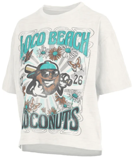 WOMEN'S Coconuts Woodstock Motley Mid Rise Tee