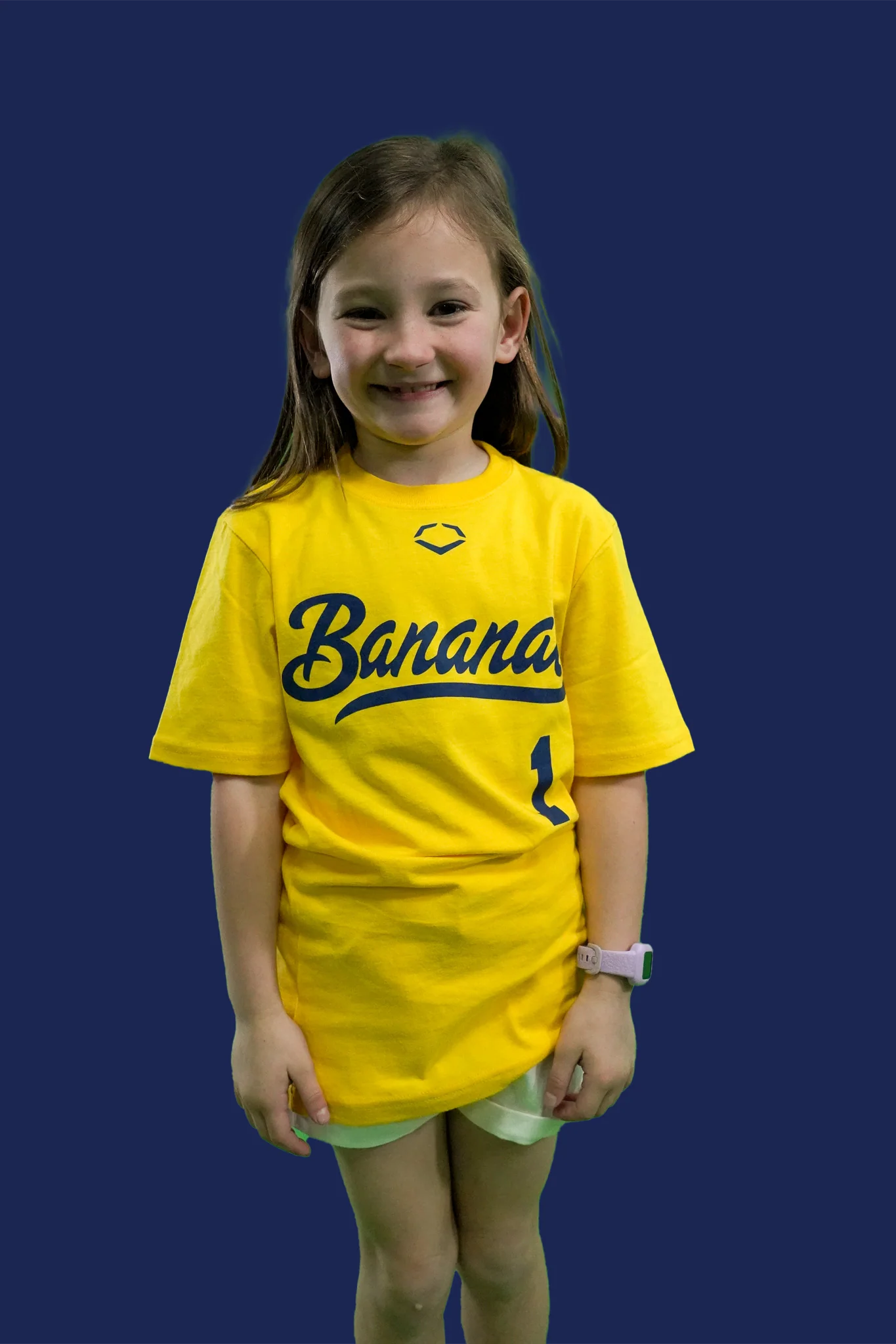 YOUTH Bananas EvoShield Short Sleeve Shirsey - Yellow - Image 3